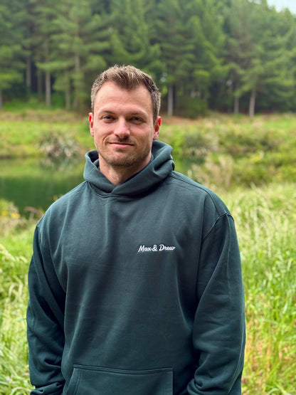 Dumbbell Embroidered Hoodie